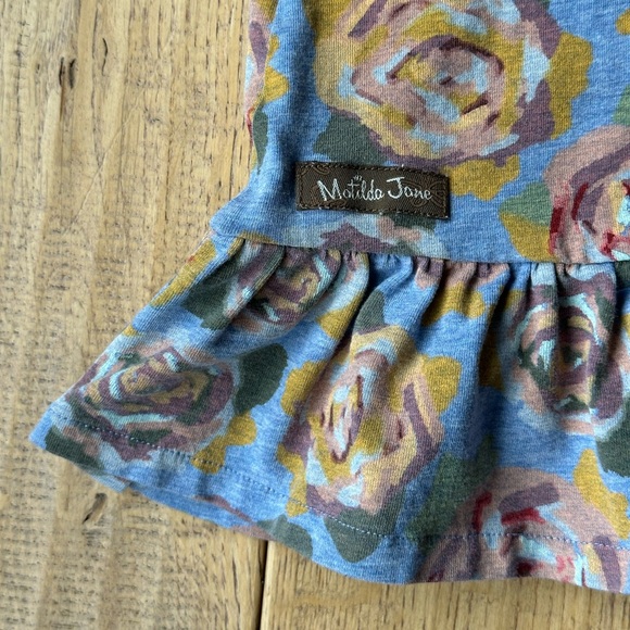 Matilda Jane Floral Twister Tank size 4 - Picture 5 of 9
